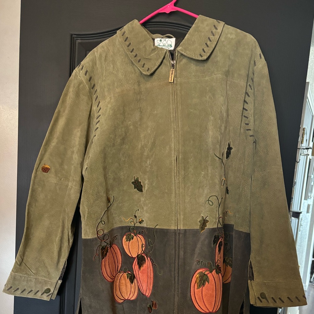 Leather jacket